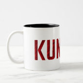 Kung Fu Zweifarbige Tasse (Links)