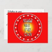Kung Hei Fat Choi Postkarte (Vorne/Hinten)