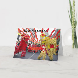 Kung Hei Fat Choy Chinese New Year Card Feiertagskarte