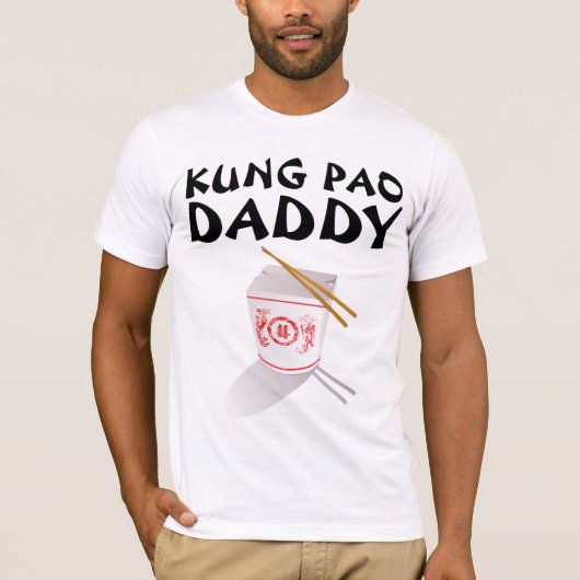 KUNG PAO DADDY VATER T - SHIRT (Vorderseite)