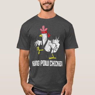 Kung Pow Chicken Funny Karate Chicken T-Shirt