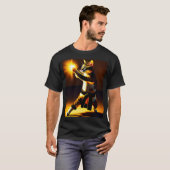Kung Purr Fu Katze T-Shirt (Vorne ganz)