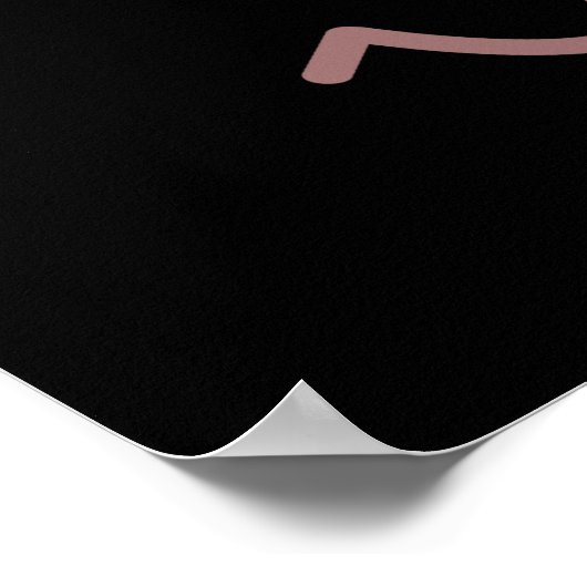 Kung Toe-fu Funny Big Toe Pun Dark BG Poster (Ecke)