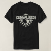 Kungaloosh Globe Tan T-Shirt (Design vorne)