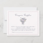 Kungezeichnete Blume gepunktete Bilderliste Einladung (Vorderseite)