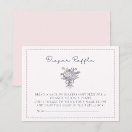 Kungezeichnete Blume gepunktete Bilderliste Einladung