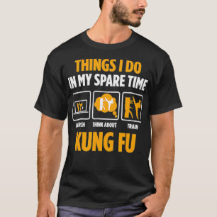 KungFu und Karate Funny Martial Artists T-Shirt
