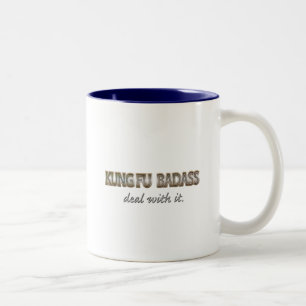 KUNGFU ZWEIFARBIGE TASSE