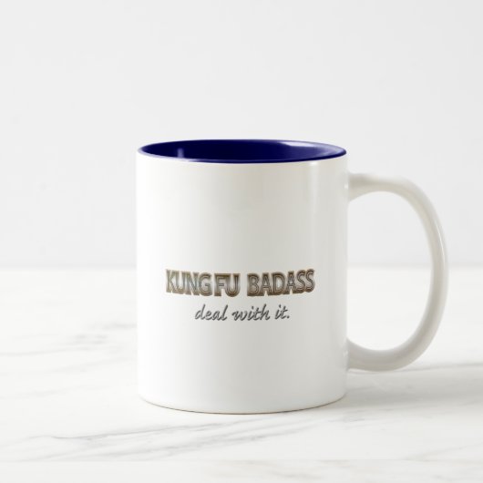 KUNGFU ZWEIFARBIGE TASSE (Rechts)
