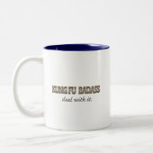 KUNGFU ZWEIFARBIGE TASSE (Links)