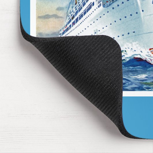 Kungsholm und Gripsholm auf See Mousepad (Ecke)