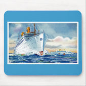 Kungsholm und Gripsholm auf See Mousepad (Vorne)