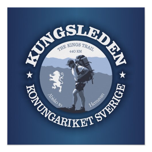 Kungsleden Poster (Vorderseite)