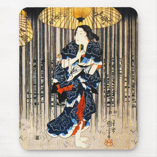 Kuniyoshi drei Frauen mit Mousepad (Vorne)