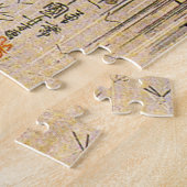 Kuniyoshi drei Frauen mit Regenschirm-Puzzlespiel Puzzle (Seite)