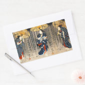 Kuniyoshi drei Frauen mit Umbrellas Aufkleber (Umschlag)