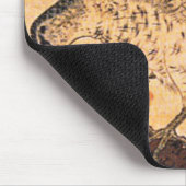 Kuniyoshi Falke-Mausunterlage Mousepad (Ecke)