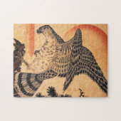 Kuniyoshi Falke-Puzzlespiel Puzzle (Horizontal)