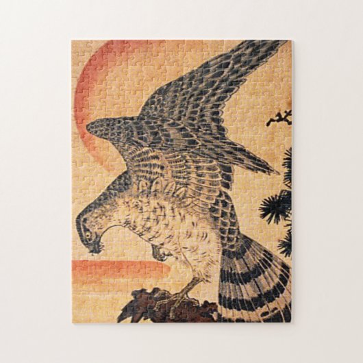 Kuniyoshi Falke-Puzzlespiel Puzzle (Vertikal)