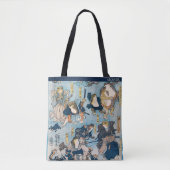 Kuniyoshi Frösche – Japanische Ukiyo-e – Benutzerd Tasche (Vorderseite)