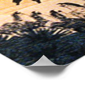 Kuniyoshi Hawk Poster (Ecke)