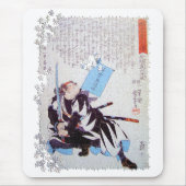 Kuniyoshi ronin puzzle Yazama Shinroku Mitsukaze Mousepad (Vorne)