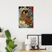 Kuniyoshi Samurai Poster (Heimbüro)
