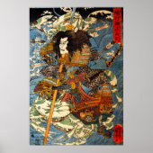 Kuniyoshi Samurai Poster (Vorne)