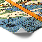 Kuniyoshi Samurai Poster (Ecke)