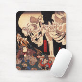 Kuniyoshi Skeleton Mausunterlage Mousepad (Mit Mouse)