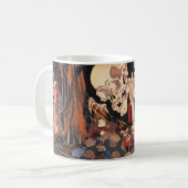 Kuniyoshi Skelett-Tasse Kaffeetasse (Vorderseite Links)