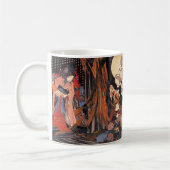 Kuniyoshi Skelett-Tasse Kaffeetasse (Links)
