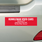 Kunkleman Autoaufkleber (Auf Auto)