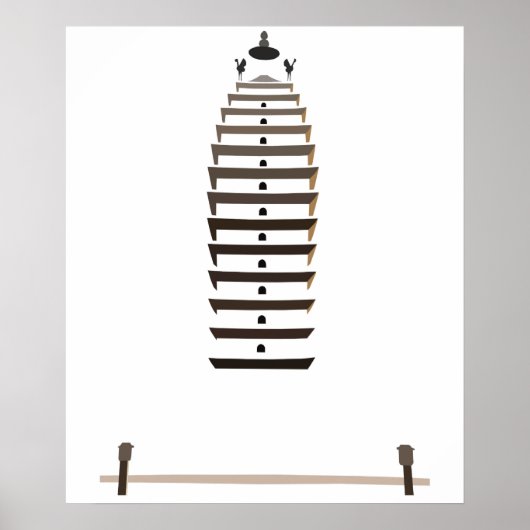 Kunming Tower Poster (Vorne)