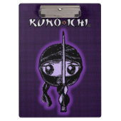 KUNOICHI* "Klemmbrett " Klemmbrett (Vorderseite)