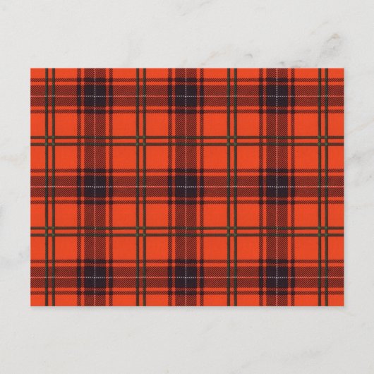 Kunskarte - Postkarte - Schottischer Tartan - Wemy (Vorderseite)
