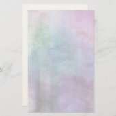 Kunst abstrakter Watercolorhintergrund auf Papier (Vorne/Hinten)