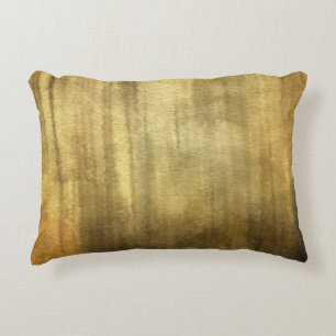 Kunst abstrakter Watercolorhintergrund auf Papier Dekokissen