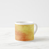 Kunst abstrakter Watercolorhintergrund auf Papier Espressotasse (Vorderseite Rechts)