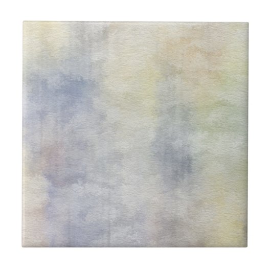 Kunst abstrakter Watercolorhintergrund auf Papier Fliese (Vorderseite)