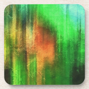 Kunst abstrakter Watercolorhintergrund auf Papier Getränkeuntersetzer