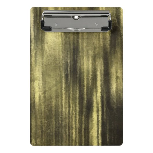 Kunst abstrakter Watercolorhintergrund auf Papier Mini Klemmbrett (Vorderseite)