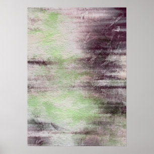 Kunst abstrakter Watercolorhintergrund auf Papier Poster