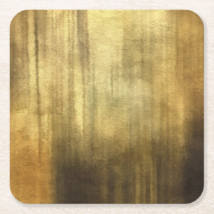 Kunst abstrakter Watercolorhintergrund auf Papier Rechteckiger Pappuntersetzer