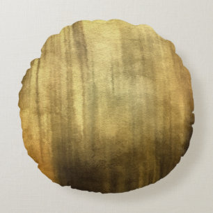 Kunst abstrakter Watercolorhintergrund auf Papier Rundes Kissen