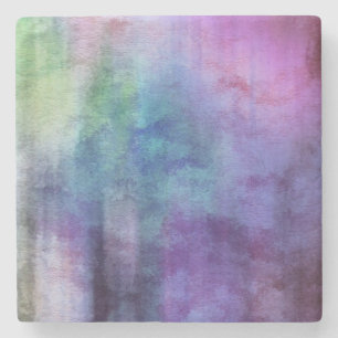 Kunst abstrakter Watercolorhintergrund auf Papier Steinuntersetzer
