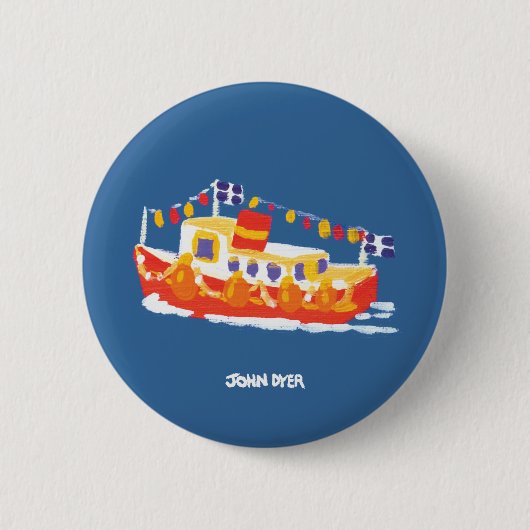 Kunst-Abzeichen-Knopf: John-Farbstoff-Fähre Button (Vorderseite)