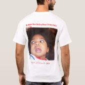 Kunst adreese T-Shirt (Rückseite)