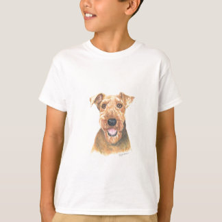 Kunst Airedales Terrier T-Shirt