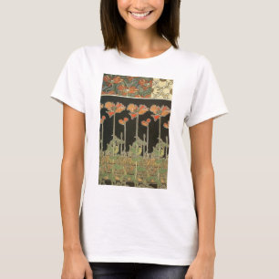 Kunst Alphonse Mucha Vintage populäre Nouveau T-Shirt